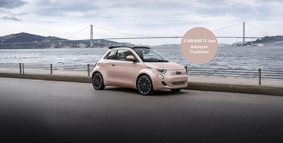 500e CABRIO, MAYIS AYINA ÖZEL 2.149.900 TL İLE SİZİ BEKLİYOR